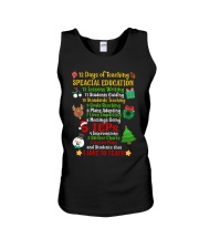 12 DAYS OF TEACHING SPECIAL EDUCATION Unisex Tank thumbnail