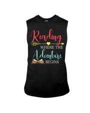 Reading where the Adventure begins Sleeveless Tee thumbnail