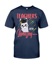 Teachers are llamazing Classic T-Shirt thumbnail