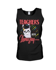 Teachers are llamazing Unisex Tank thumbnail