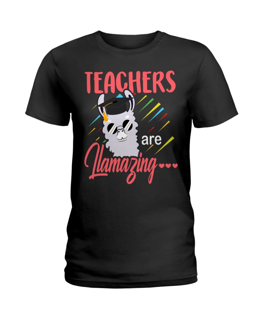 Teachers are llamazing Ladies T-Shirt