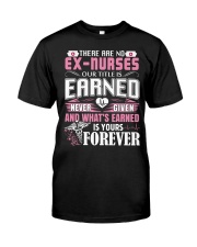 Ex - Nurse shirt Classic T-Shirt front