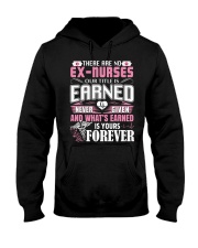 Ex - Nurse shirt Hooded Sweatshirt thumbnail