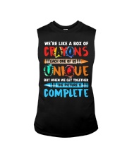 WE'RE LIKE A BOX OF CRAYONS EACH ONE OF US Sleeveless Tee thumbnail
