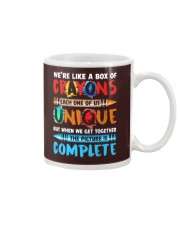 WE'RE LIKE A BOX OF CRAYONS EACH ONE OF US Mug thumbnail
