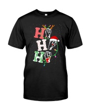 HO HO HO CHRISTMAS Classic T-Shirt front