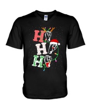 HO HO HO CHRISTMAS V-Neck T-Shirt thumbnail