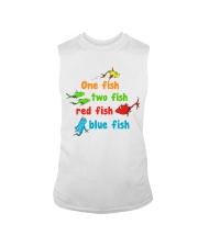 One fish two fish red fish blue fish Sleeveless Tee thumbnail