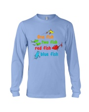 One fish two fish red fish blue fish Long Sleeve Tee thumbnail