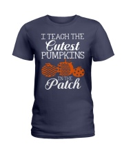 I Teach the cutest pumpkins in the patch Ladies T-Shirt thumbnail