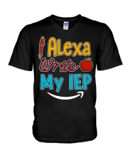 Alexa write my IEP V-Neck T-Shirt thumbnail
