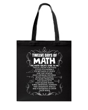 TWELVE DAYS OF MATH Tote Bag thumbnail