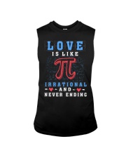 LOVE IS LIKE PI IRRATIONAL AND NEVER ENDING Sleeveless Tee thumbnail