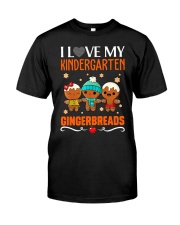 I LOVE MY KINDERGARTEN GRADE GINGERBREADS Premium Fit Mens Tee thumbnail