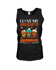 I LOVE MY KINDERGARTEN GRADE GINGERBREADS Unisex Tank thumbnail
