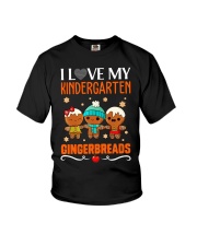 I LOVE MY KINDERGARTEN GRADE GINGERBREADS Youth T-Shirt thumbnail
