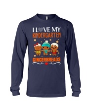 I LOVE MY KINDERGARTEN GRADE GINGERBREADS Long Sleeve Tee thumbnail