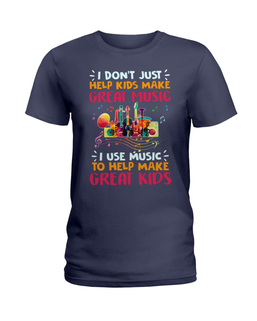 Great Music Great Kids Ladies T-Shirt