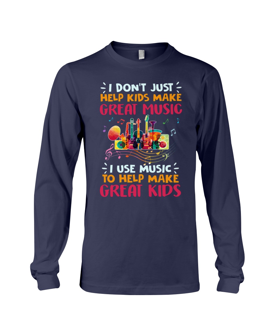 Great Music Great Kids Long Sleeve Tee