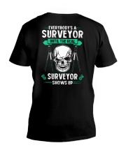 Everybody's A Surveyor V-Neck T-Shirt thumbnail