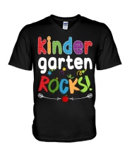 Kindergarten Rocks V-Neck T-Shirt thumbnail