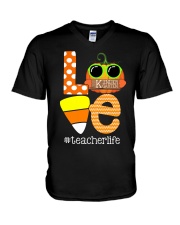 LOVE TEACHER LIFE V-Neck T-Shirt thumbnail