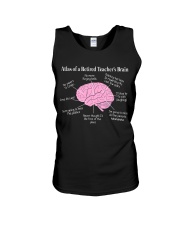 Retired Teacher Brain Unisex Tank thumbnail