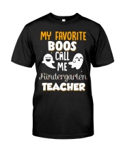 Kindergarten Teacher Halloween Classic T-Shirt front
