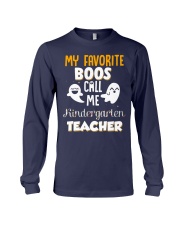 Kindergarten Teacher Halloween Long Sleeve Tee thumbnail