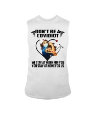 Don't be a Covidiot Sleeveless Tee thumbnail