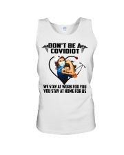 Don't be a Covidiot Unisex Tank thumbnail