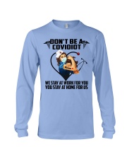 Don't be a Covidiot Long Sleeve Tee thumbnail