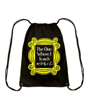 I Teach Music Drawstring Bag thumbnail