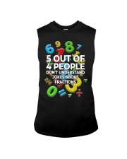 5 OUT OF 4 PEOPLE DON'T UNDERSTAND JOKES Sleeveless Tee thumbnail