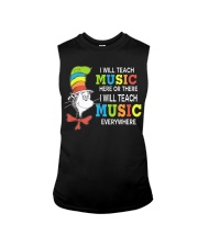 I WILL TEACH MUSIC EVERYWHERE Sleeveless Tee thumbnail