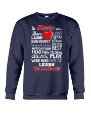 In music We are Family Crewneck Sweatshirt thumbnail