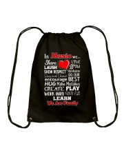 In music We are Family Drawstring Bag thumbnail