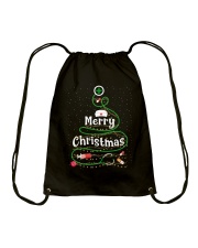 MERRY CHRISTMAS Drawstring Bag thumbnail
