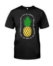 Teach Like a Pineapple Classic T-Shirt front