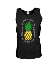 Teach Like a Pineapple Unisex Tank thumbnail