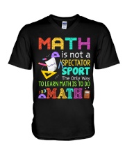 Math is to do Math V-Neck T-Shirt thumbnail