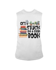 Get Stuck on a Good Book T-Shirt Sleeveless Tee thumbnail