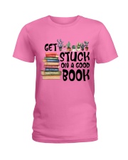 Get Stuck on a Good Book T-Shirt Ladies T-Shirt thumbnail