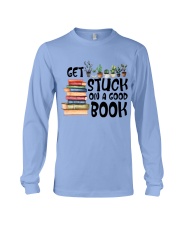 Get Stuck on a Good Book T-Shirt Long Sleeve Tee thumbnail