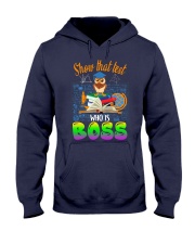 Show that test Who is Boss Hooded Sweatshirt thumbnail