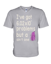 I'VE GOT PROBLEMS BUT A AIN'T ONE V-Neck T-Shirt thumbnail