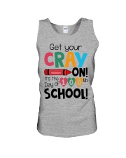 GET YOUR CRAYON IT'S THE 100TH DAY OF SCHOOL Unisex Tank thumbnail