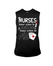 Nurses know when to hold 'em Sleeveless Tee thumbnail