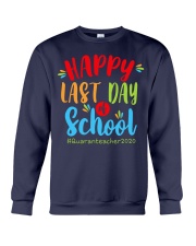 last day of school Quaranteacher2020 Crewneck Sweatshirt thumbnail