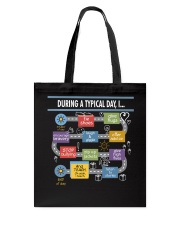 During a typical day Tote Bag thumbnail